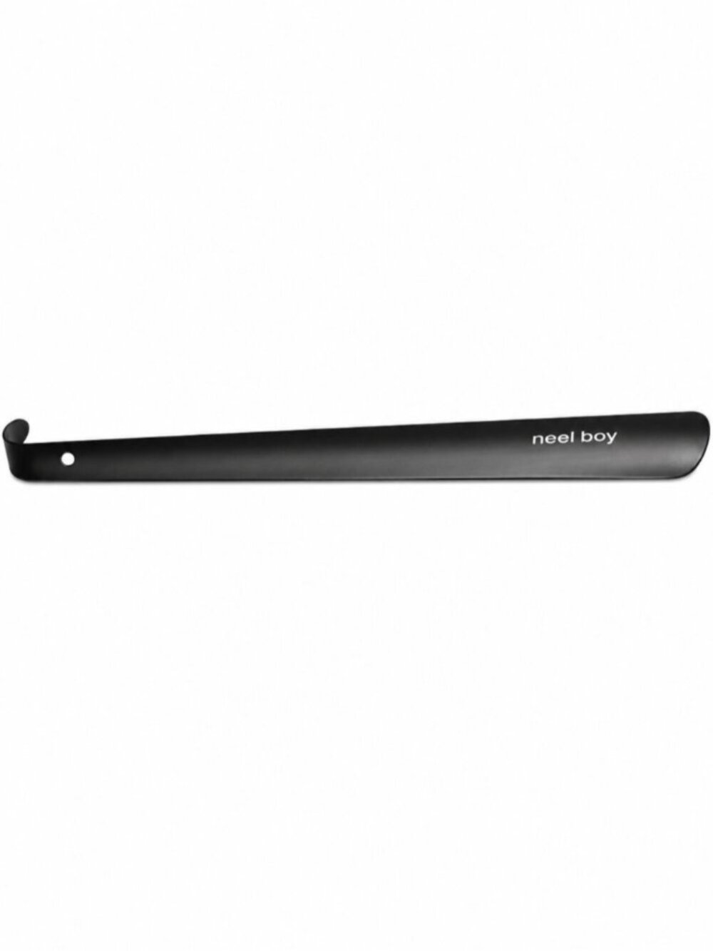 Heel Boy Long Black Metal Shoe Horn Extra Long Handled Shoehorn Dressing Aid
